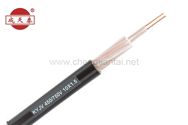 KYJV铜芯交联聚乙烯绝缘聚氯乙烯护套控制电缆