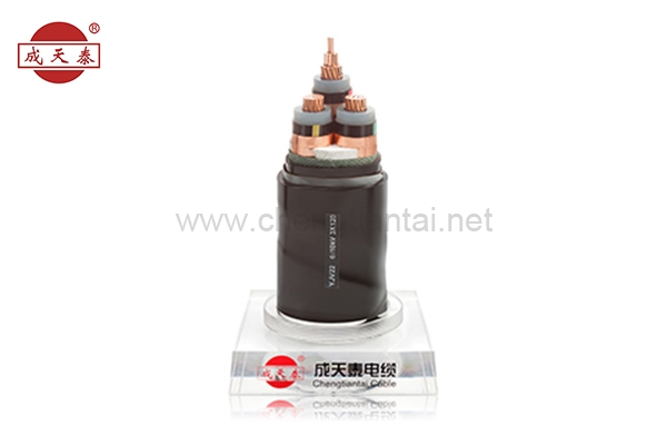 YJV22 6/10kV 3芯  铜芯，交联聚乙烯绝缘，钢带铠装聚乙烯护套电力电缆